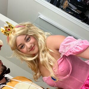 Princess Peach woman Costume